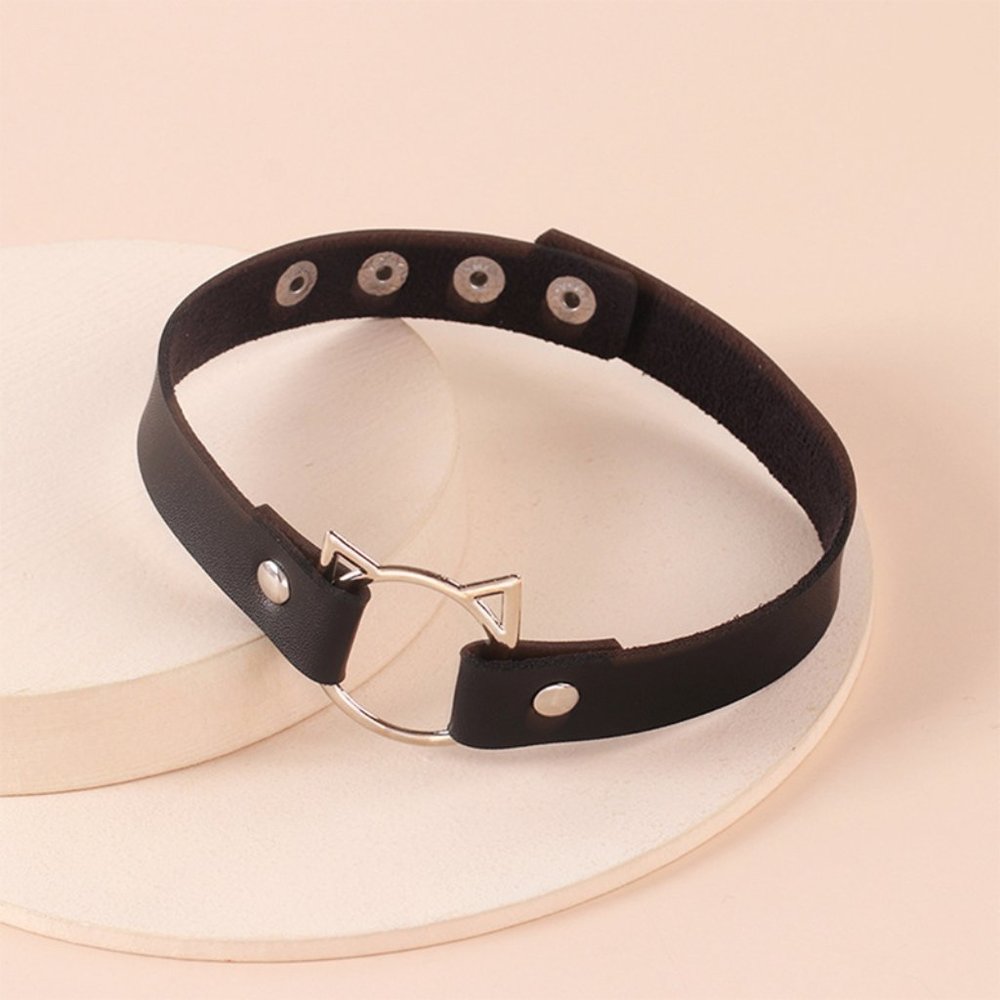 Black Cat Choker - Picture 2 of 3